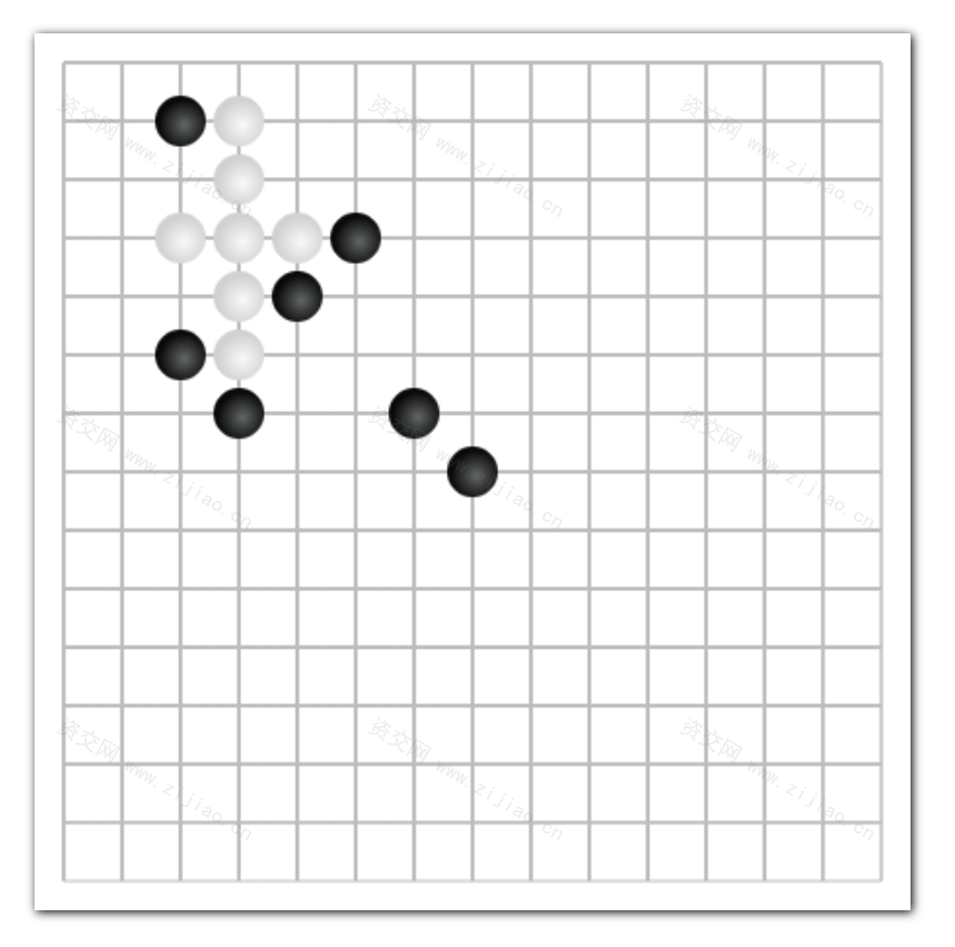 canvas机器人五子棋小游戏源码