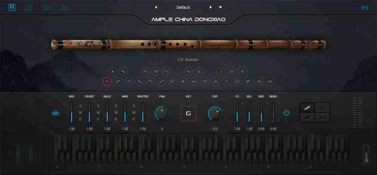 Ample Sound Ample China Dongxiao v1.5.1 音乐插件Win版                