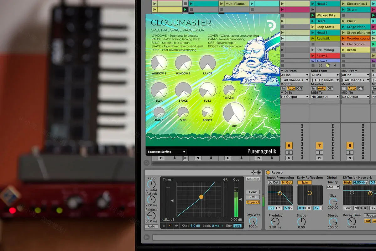 Puremagnetik Cloudmaster v1.0.1 音乐插件Win版