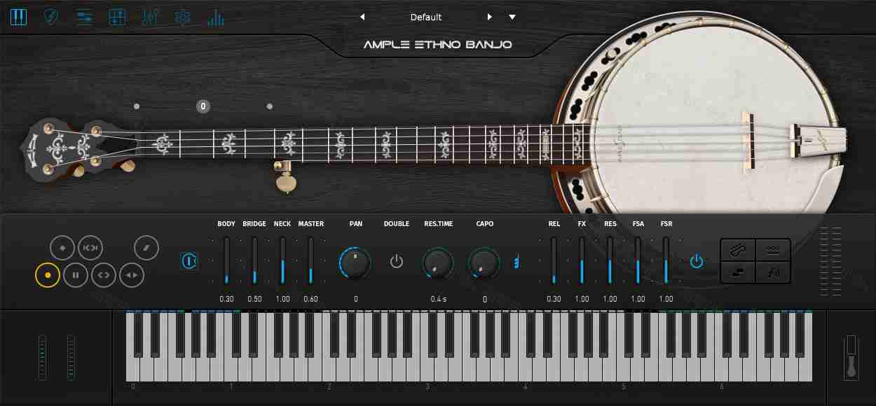 Ample Sound Ample Ethno Banjo v1.6.0 音乐插件Win版                