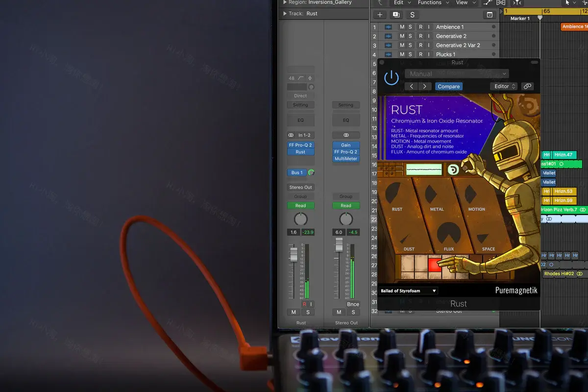 Puremagnetik Rust v1.0.4 音乐插件Win版                