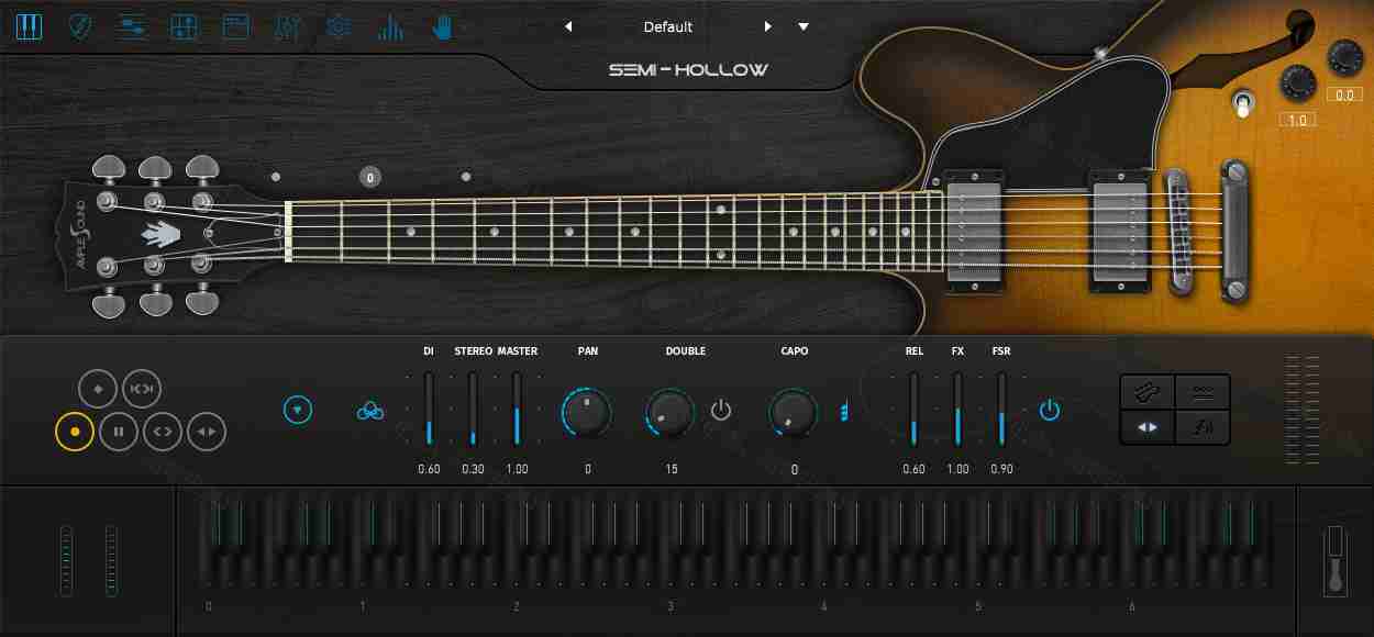 Ample Sound Ample Guitar Semi Hollow v3.7.0 音乐插件Win版                