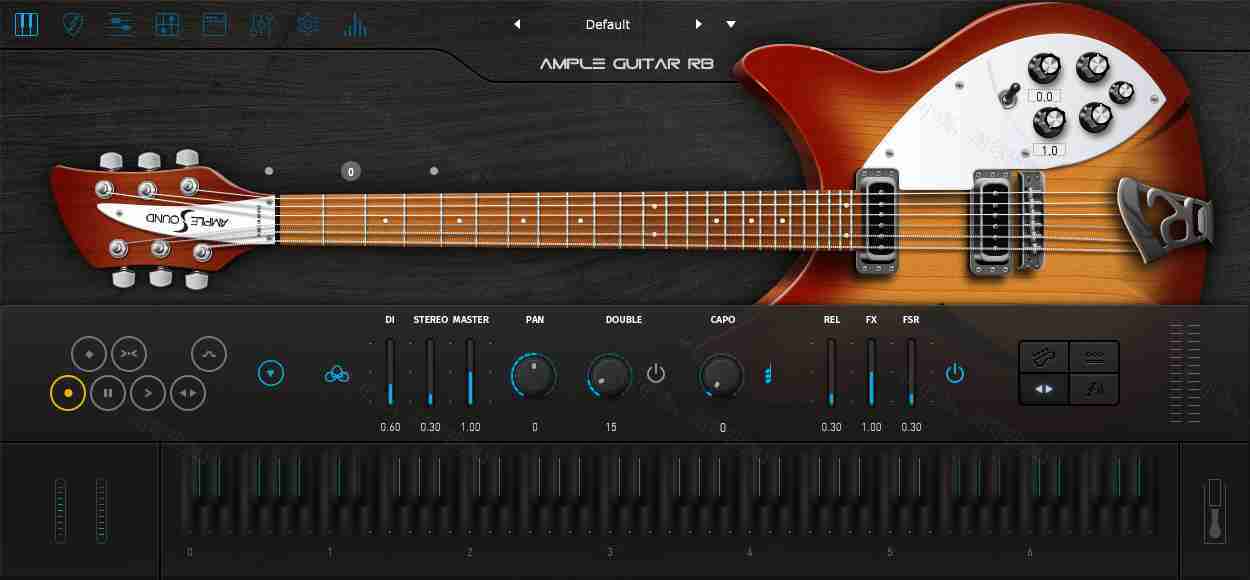 Ample Sound Ample Guitar RB v1.0.0 音乐插件Win版                