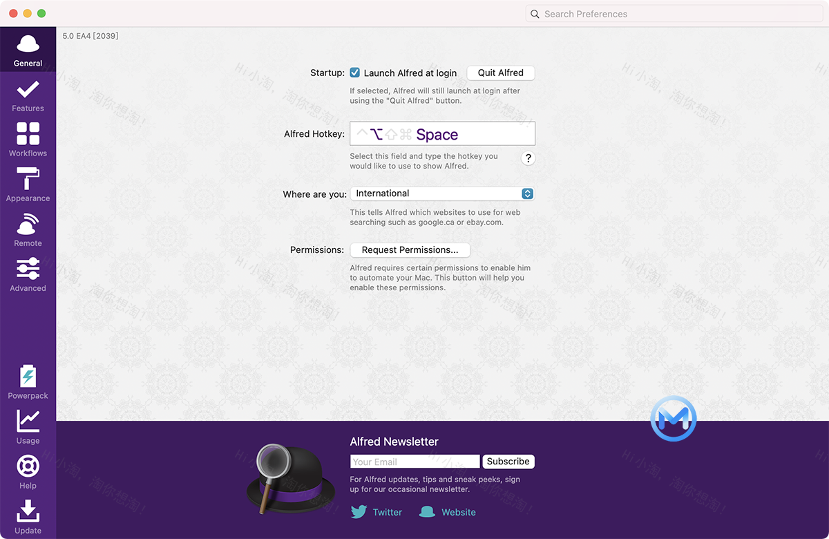 Alfred 5 for Mac v5.6.0 (2290) 快速启动办公效率软件