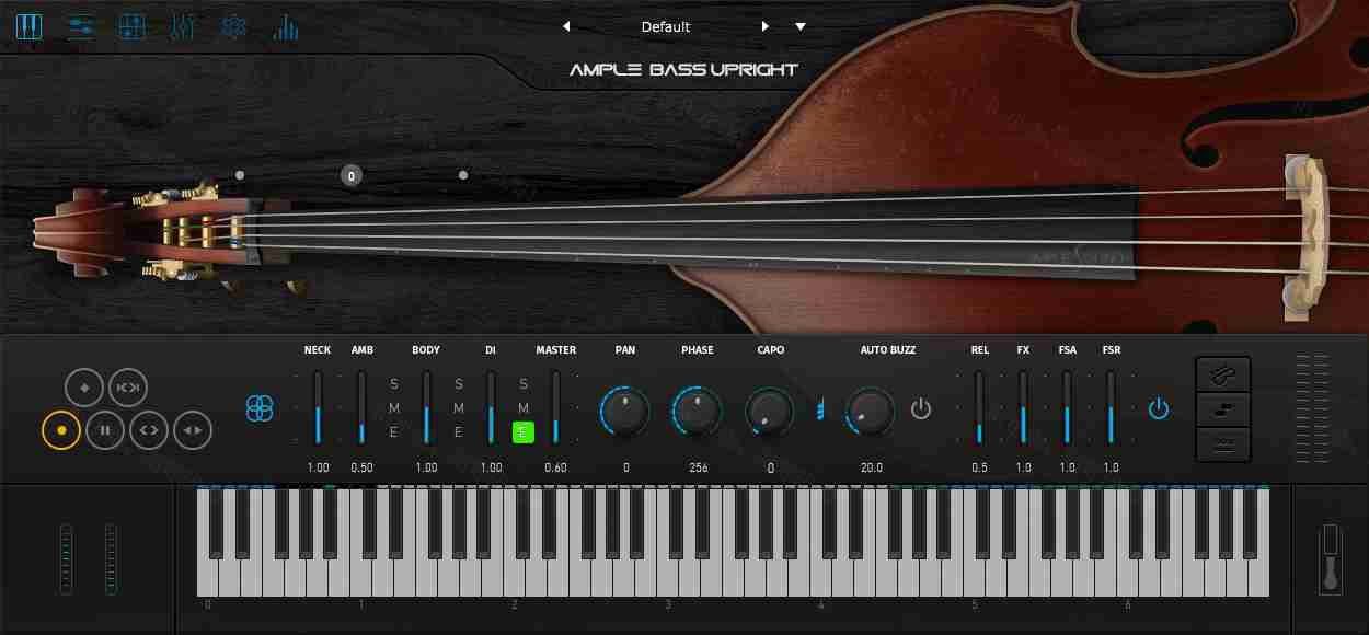 Ample Sound Ample Bass Upright v3.6.0 音乐插件Win版                
