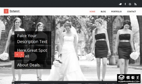 摄影艺术设计工作室网页模板