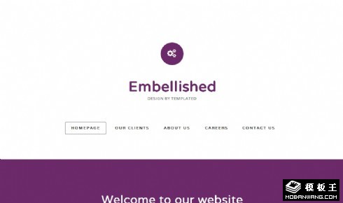 深紫软件介绍网页模板