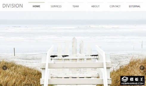 形象展示动态响应式网页模板