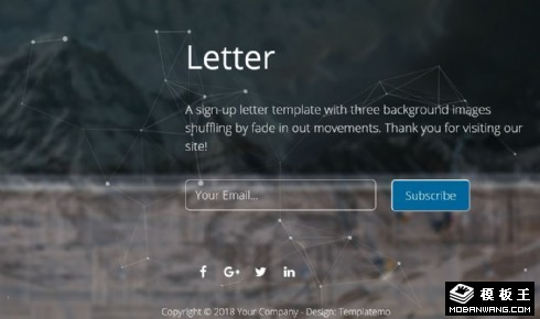 星座组合倒计时响应式网页模板