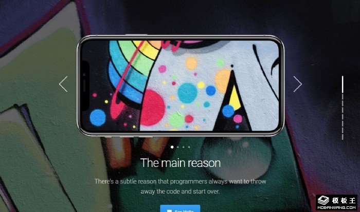 商务幻灯片单页面模板系列2