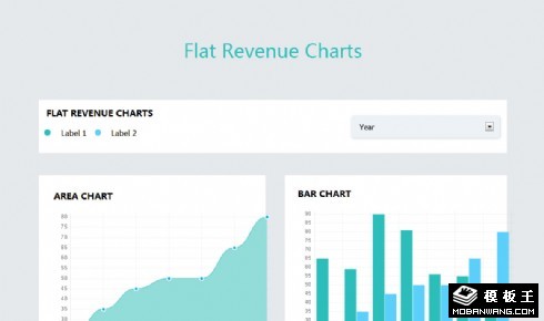 收入排行榜组件自适应网页模板