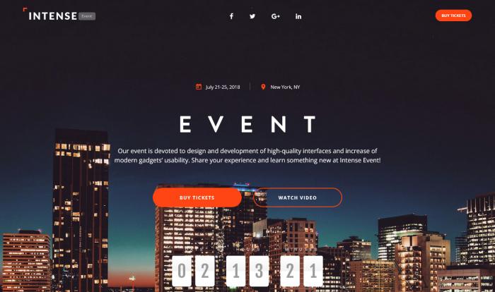 3D设计盛宴活动单页模板