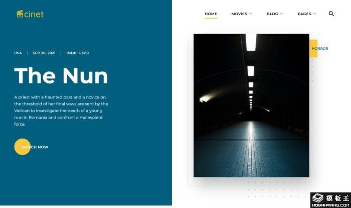 电影分享平台APP网站模板