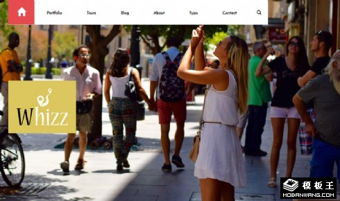 专业旅行服务指南响应式网站模板