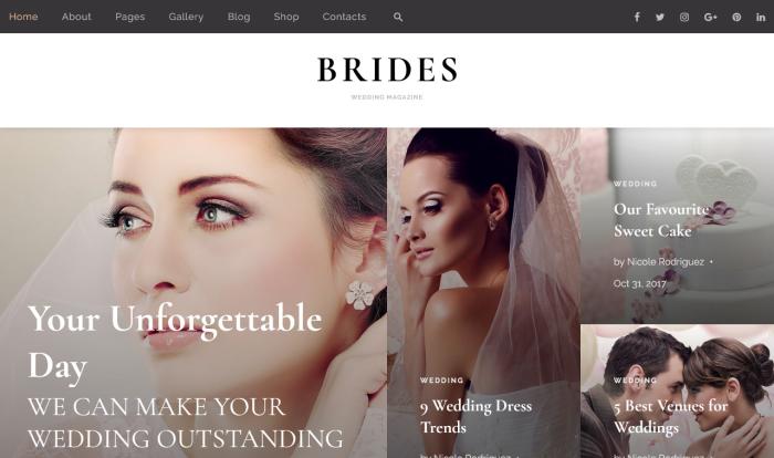 婚庆资讯电商网站模板