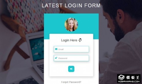 用户登录表单网页模板
