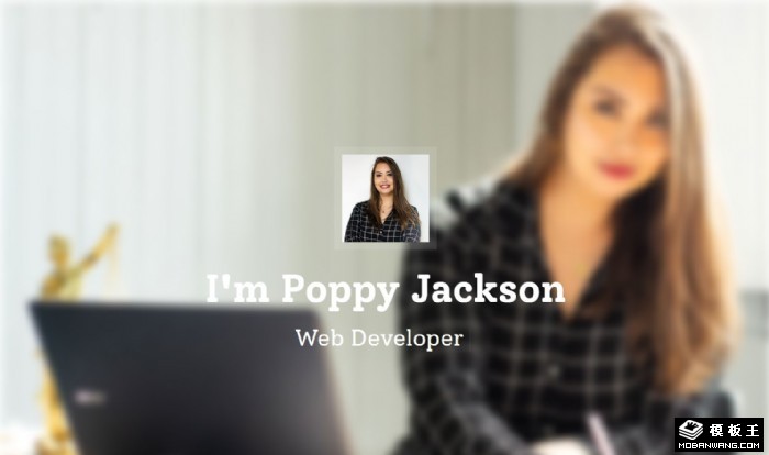 我的简历技能作品网页模板