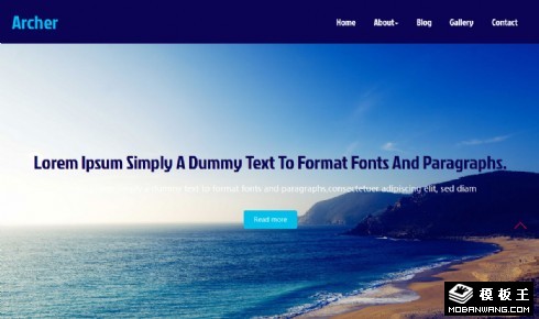 创意视野工作室响应式网站模板