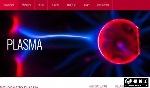 细胞生物研究网页模板