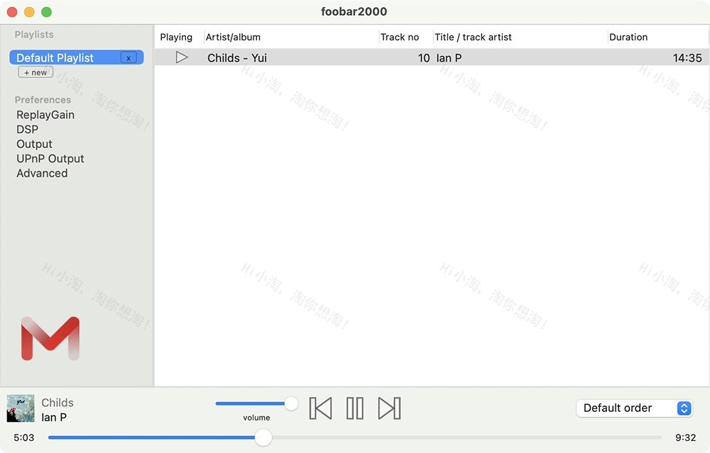 foobar2000 for Mac v2.5 无损FLAC音乐播放器