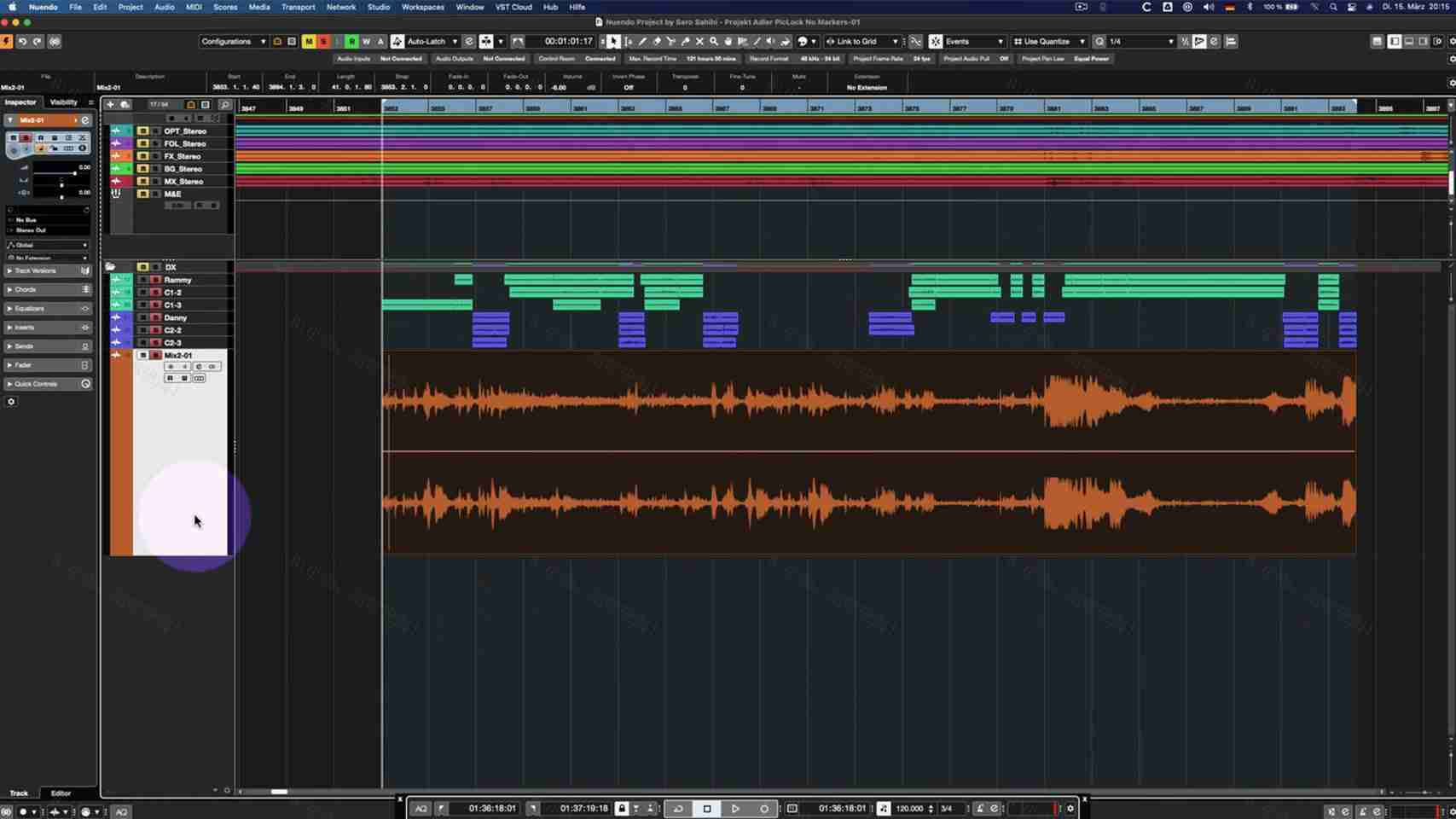 Steinberg Nuendo 13 For Mac v13.0.51 电影电视音频配乐软件中文版