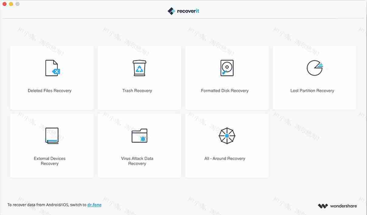 Wondershare Recoverit For Mac v13.5.9.7 Mac数据恢复软件