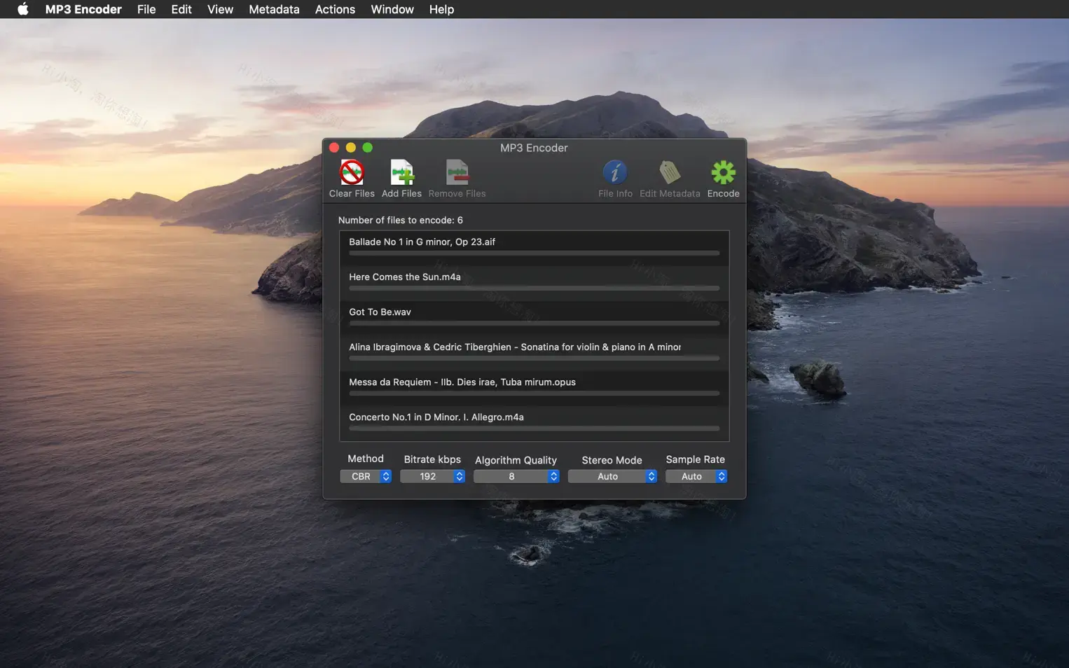 MP3 Encoder For Mac v2.18.2 音频转MP3工具