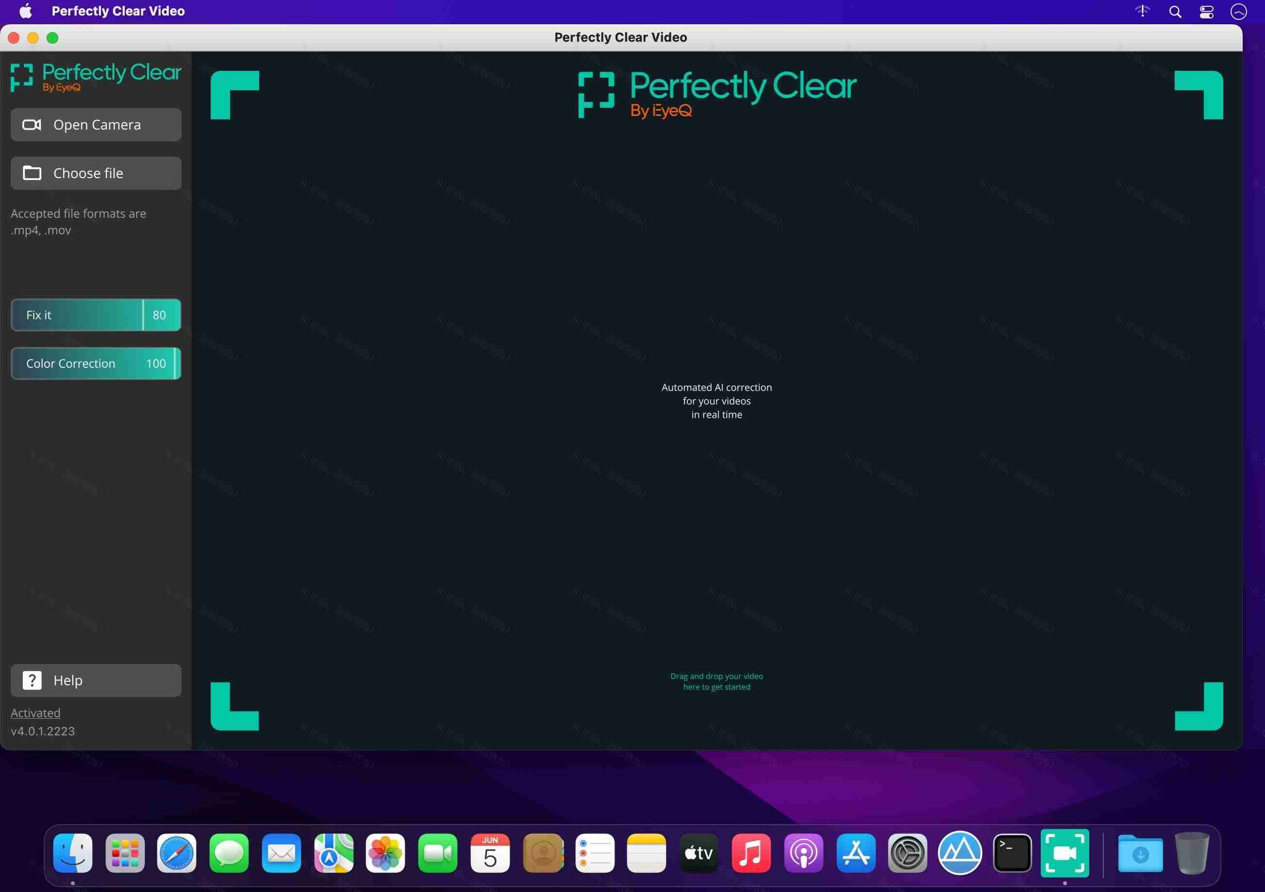 Perfectly Clear Video For Mac v4.6.1.2701 自动Ai视频增强编辑软件
