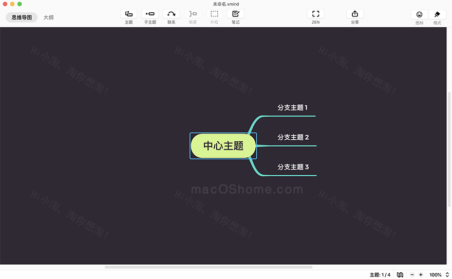 XMind 2020 For Mac 10.1.3 思维导图软件中文破解版
