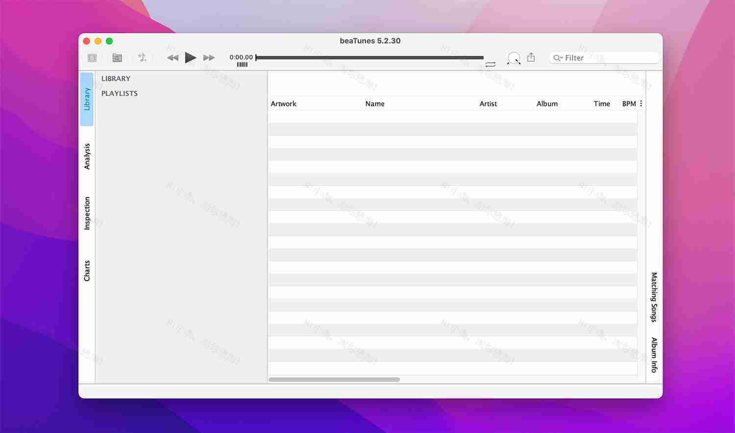 Tagtraum Industries beaTunes For Mac v5.2.35 音乐播放器