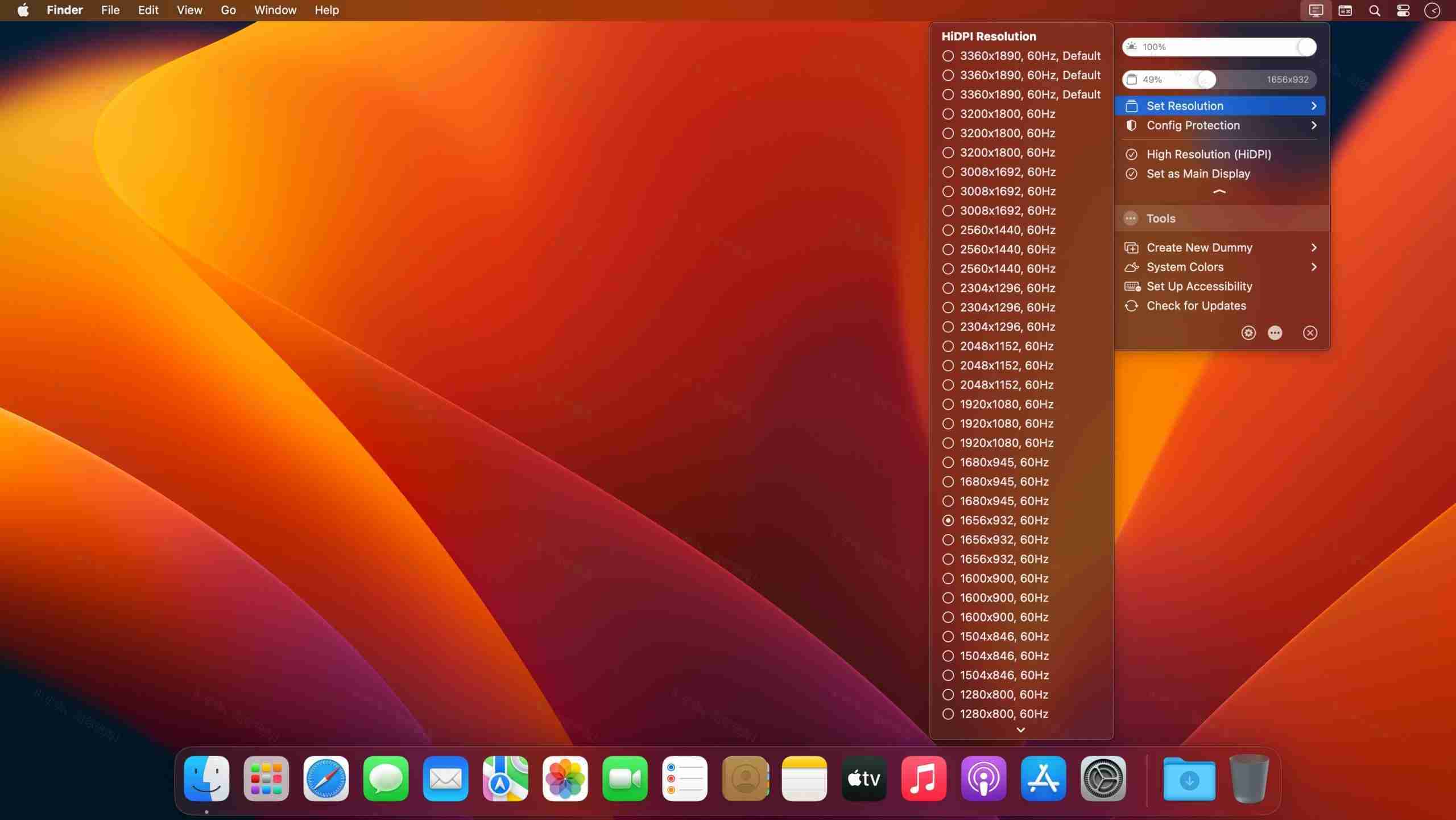 BetterDisplay Pro For Mac v2.0.11 显示器分辨率设置工具中文版
