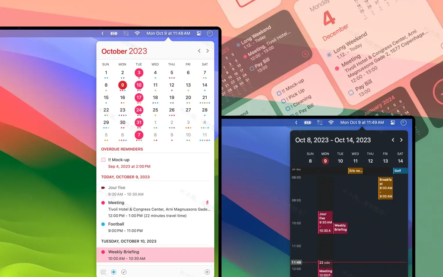 Calendar 366 II For Mac v2.15.7 日历管理工具