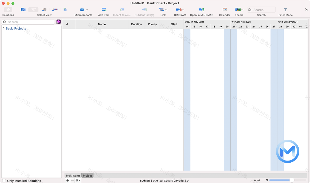 ConceptDraw PROJECT for Mac v15.0.0.344 项目管理工具