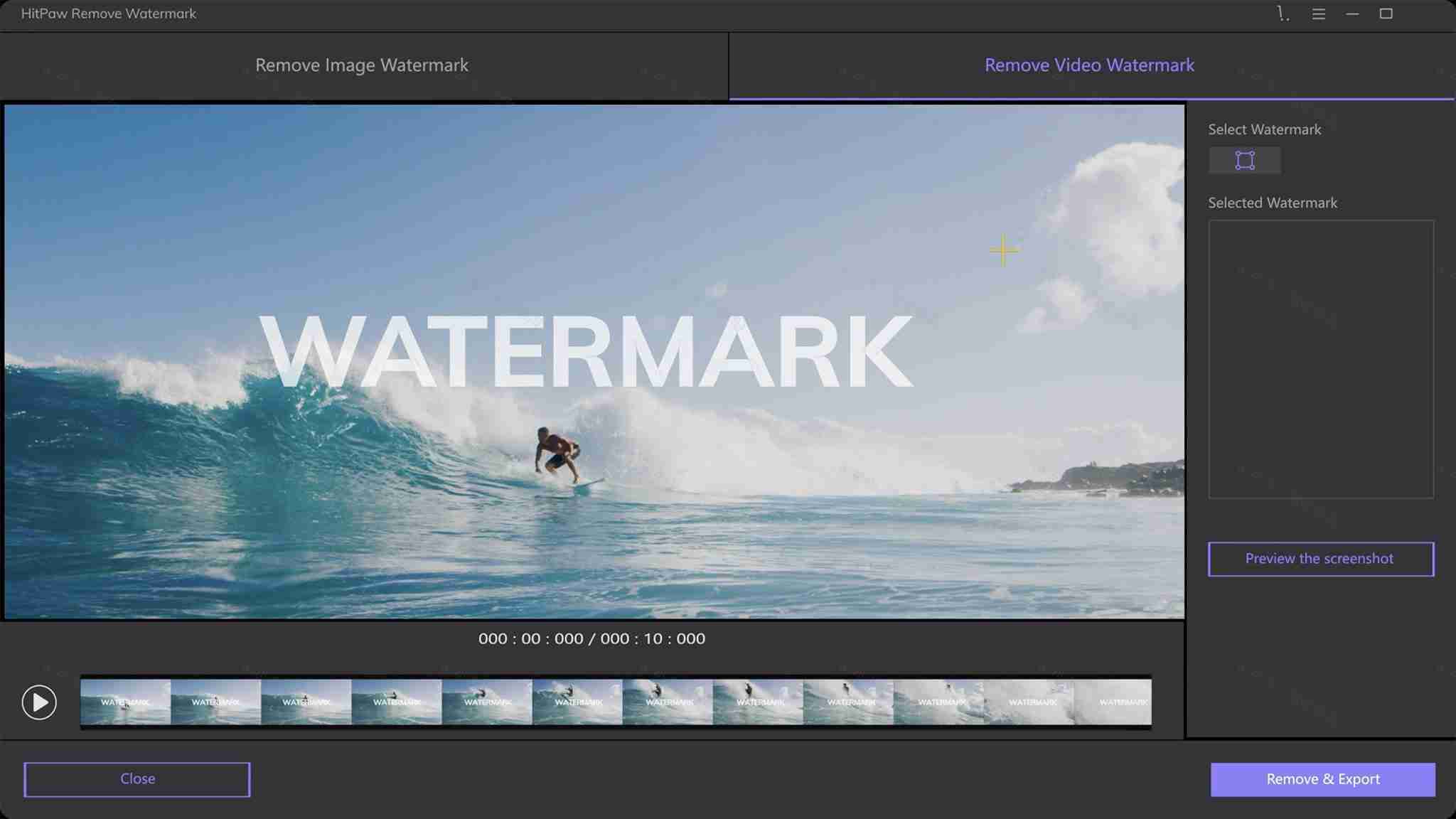 HitPaw Watermark Remover For Mac v2.4.5从视频和图像中删除水印