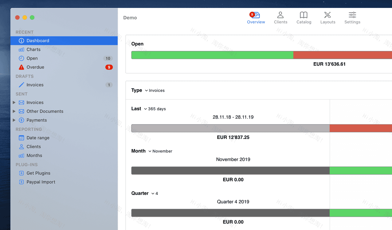 GrandTotal For Mac v9.0.1 创建发票和报价单应用程序