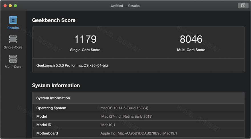 Geekbench 5 for Mac 5.1.0  破解版