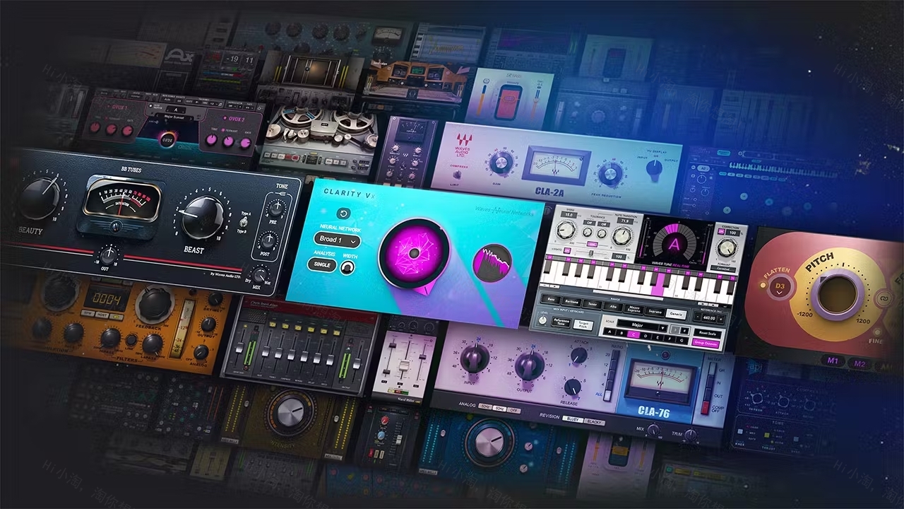 Waves Ultimate 15 2025.03.10 Waves音频混音效果插件200+