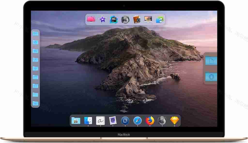 MultiDock For Mac v1.50 组织你喜欢的文件夹放桌面