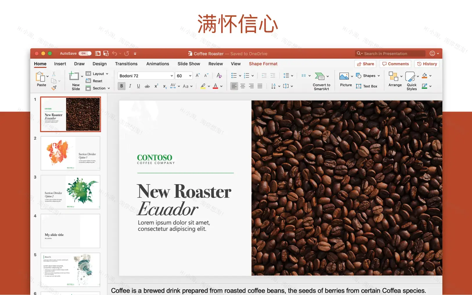 Microsoft PowerPoint 2021 2024 For Mac v16.94 PPT软件中文版