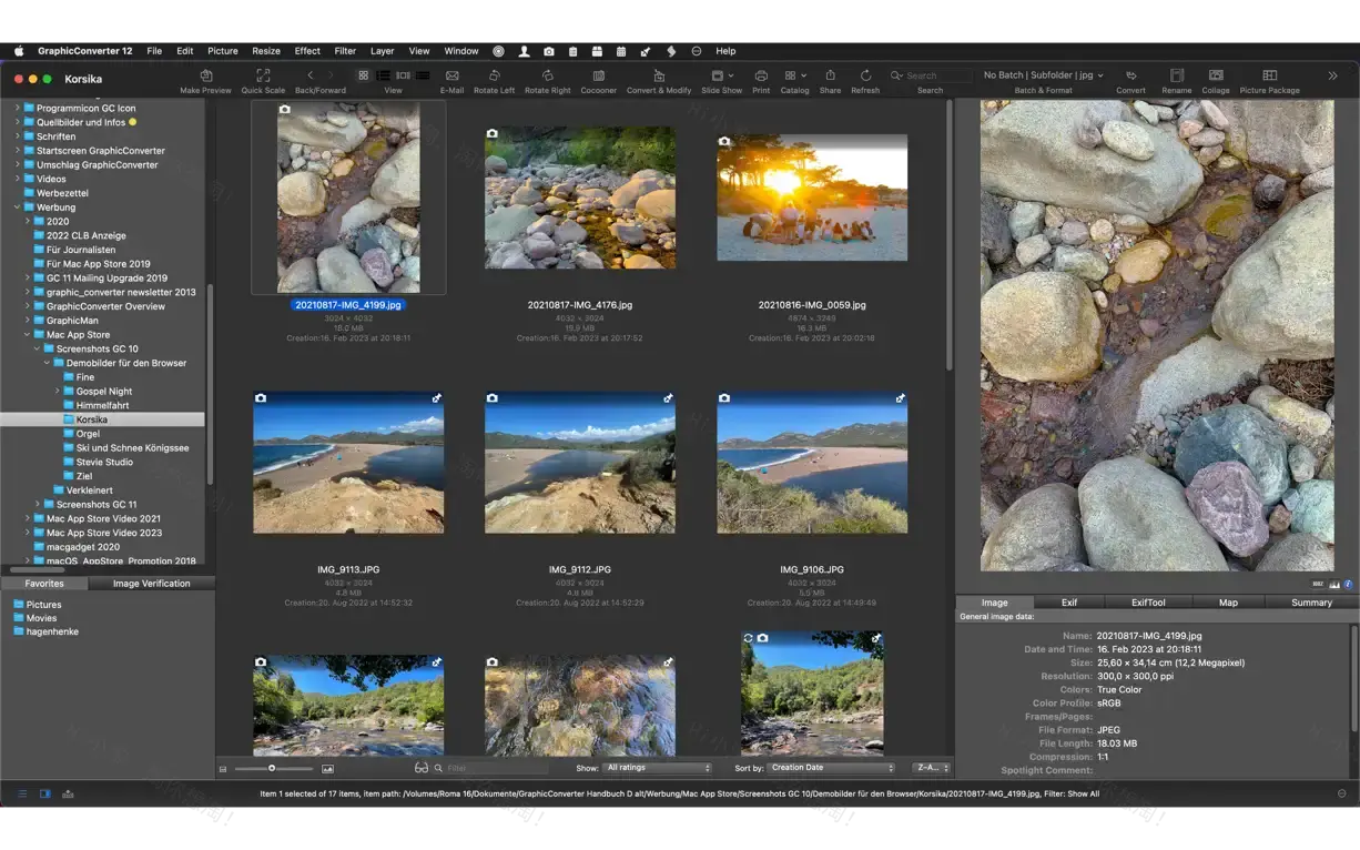 GraphicConverter 12 For Mac v12.4.0 (6799)图片浏览编辑器中文版