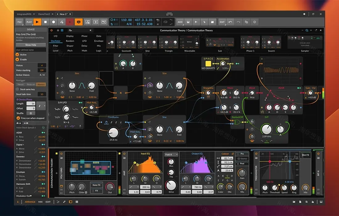 Bitwig Studio For Mac v5.2 音乐制作软件中文版
