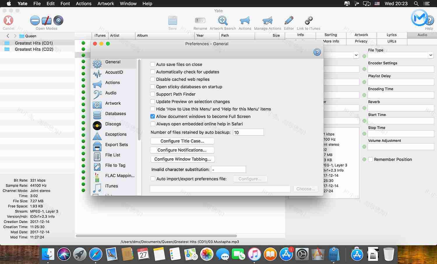 Yate For Mac v8.0.1.1 音频文件标签编辑软件