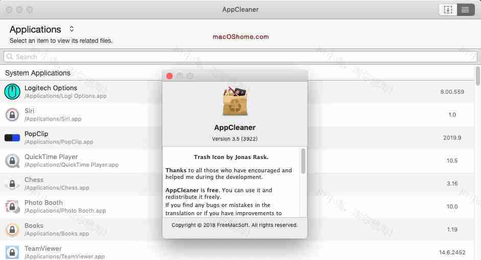 AppCleaner For Mac 3.6.8 App卸载清理工具 装机必备的卸载软件