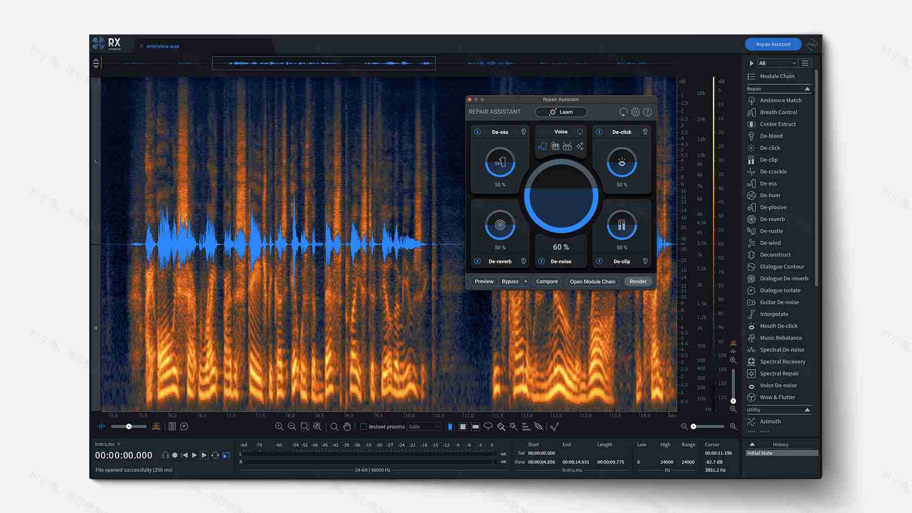 iZotope RX 10 Audio Editor Advanced For Mac v10.5.0高级音频编辑器