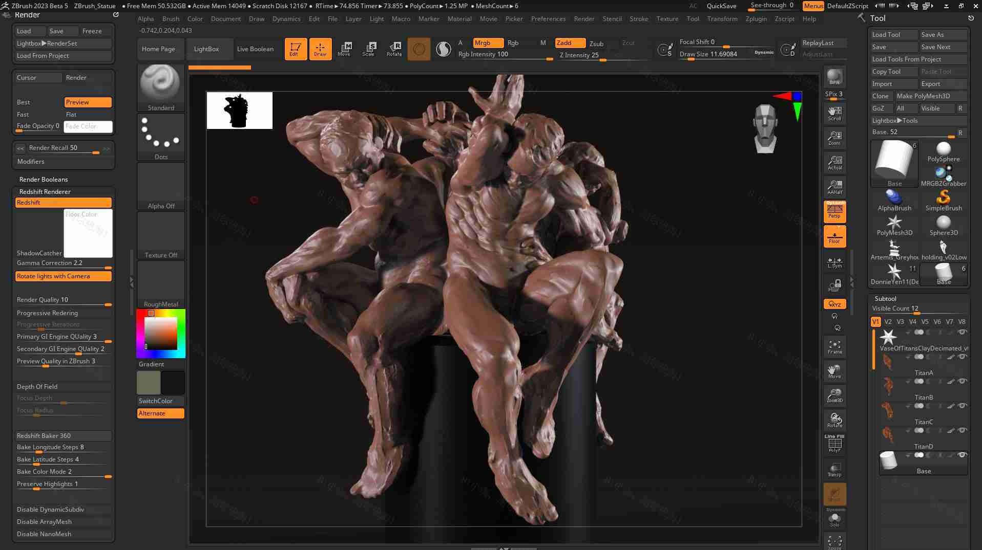 ZBrush 2023 For Mac v2023.2.2 3D数字雕刻和绘画软件中文版