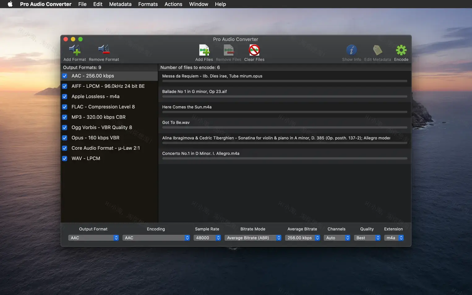 Pro Audio Converter For Mac v1.9.2 音乐格式转换器