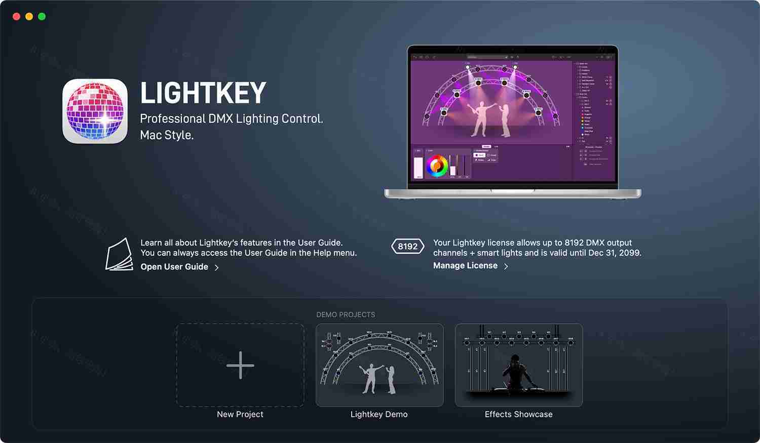 Lightkey For Mac v4.5.1 灯光控制软件