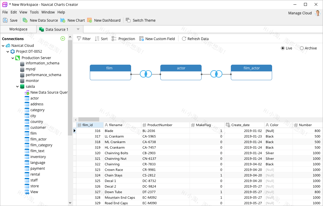 Navicat Charts Creator For Mac v1.2.17 图表创建器