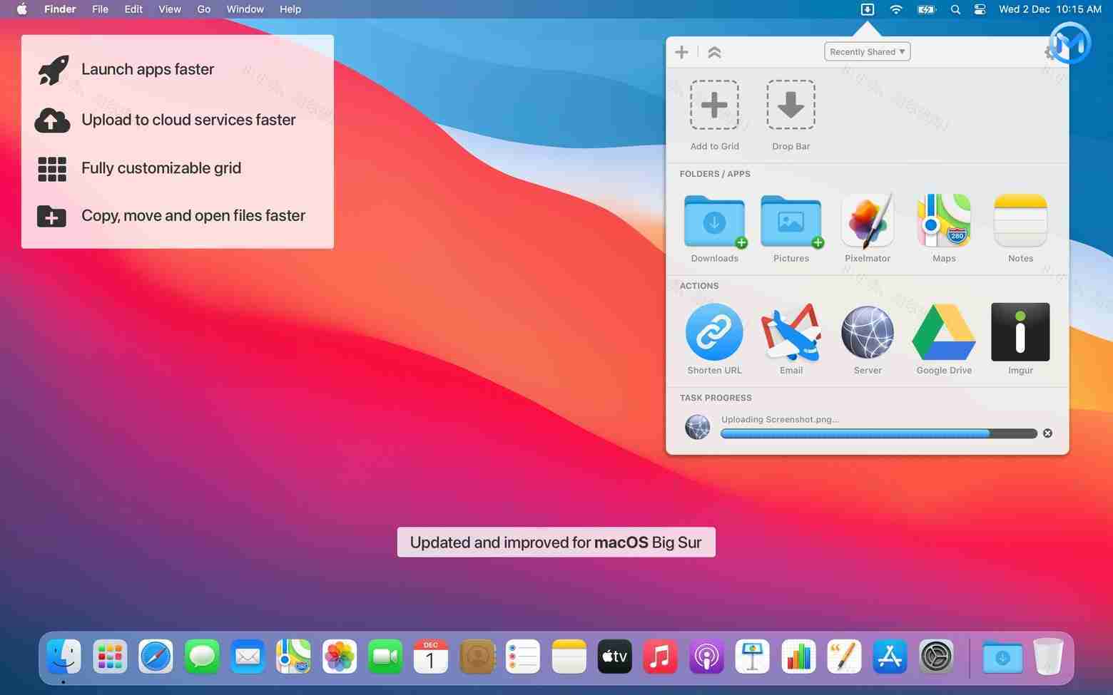 Dropzone 4 for Mac v4.80.46文件拖拽增强