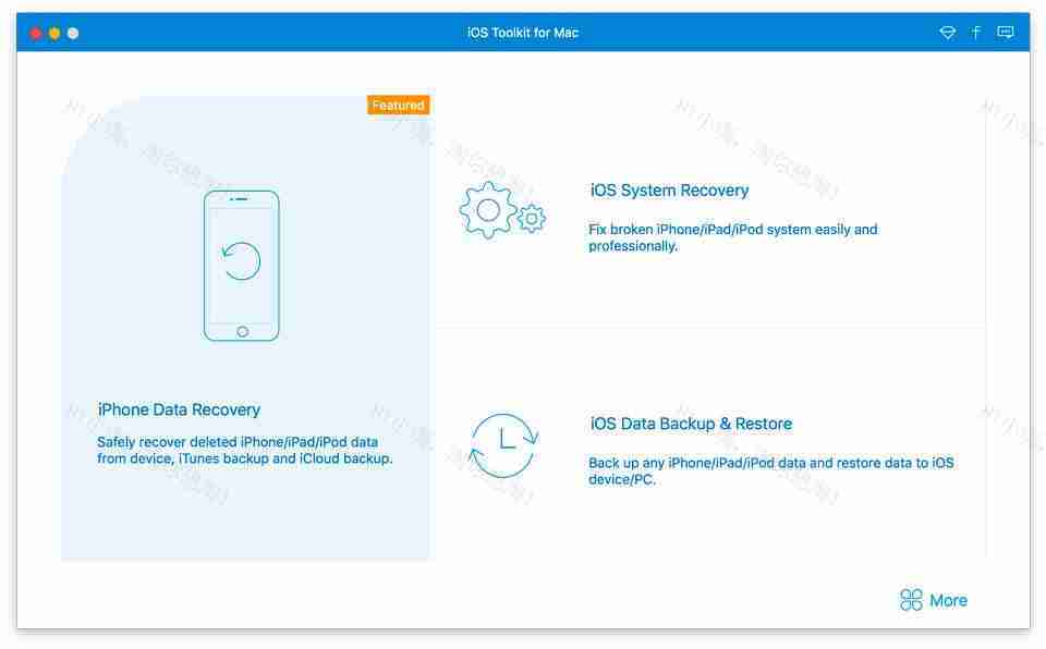 AnyMP4 iPhone Data Recovery For Mac v9.0.86 iOS数据恢复工具